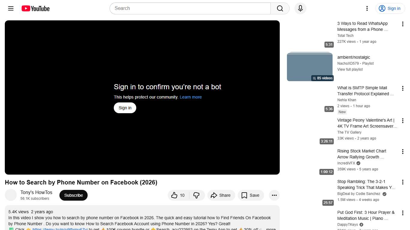 How to Search by Phone Number on Facebook (2026) - YouTube